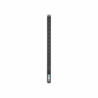 Multiprise PDU sur mesure OEM à montage vertical, 12 prises CEE7, boîtier métallique, interrupteur de sécurité, pour équipement de centre de données