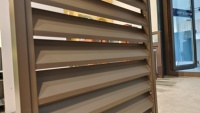 RG Volet Vertical étanche Stores de sécurité en aluminium Volets intérieurs pour maisons persiennes