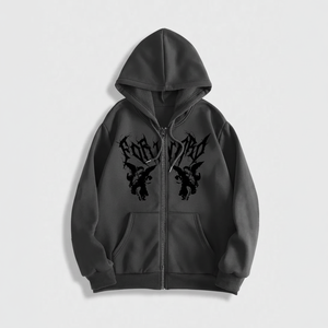 เสื้อสเวตเตอร์ระบายอากาศผ้าฝ้ายเปล่าไซส์ใหญ่พิเศษเสื้อมีฮู้ดโลโก้ตามสั่งทำจากเส้นใยโพลีเอสเตอร์แฟชั่น - Product Image 1