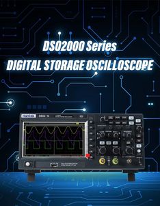 디지털 오실로스코프 DSO2C10 2C15 2D10 2D15 2 채널 100Mhz/150Mhz 스토리지 USB Osciloscopio 휴대용 멀티 미터 테스터 - Product Image 4
