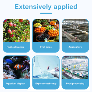 Medidor de Salinidade Digital Portátil HQ-1000 de Alta Precisão 2 em 1 para Açúcar e Salinidade, Refratômetro <span class=keywords><strong>Brix</strong></span> para Frutas, Bebidas e Vegetais - Product Image 2