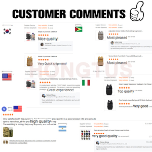 Zaino personalizzato 45-50L con Computer Interlayer da viaggio tattico da esterno compatibile con Molle zaino tattico da pranzo - Product Image 5