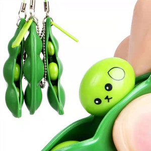 Stress Relief Silicone <b>Fidget</b> Squeeze Toys for Children & Adults-<b>Keychain</b> & Phone Bag Accessories - Product Image 2