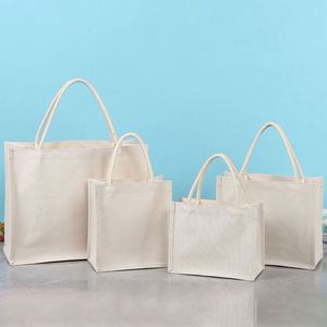 Sac fourre-tout en toile laminée vierge, directement de l'usine, avec poignée longue, personnalisable avec logo, imperméable, sans fermeture. - Product Image 3