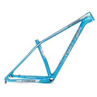 Cadre de vélo de montagne en fibre de carbone TWITTER Storm STORM2.0 à libération rapide, avec passage interne des câbles, pour VTT, montage de freins dissimulé hors route