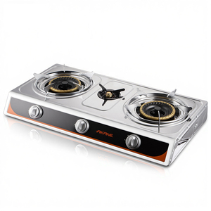 Fornello <span class=keywords><strong>a</strong></span> <span class=keywords><strong>Gas</strong></span> AKANE <span class=keywords><strong>per</strong></span> Cucina Domestica con Design <span class=keywords><strong>a</strong></span> Tre Fuochi <span class=keywords><strong>per</strong></span> Cucina Familiare Quotidiana e Prestazioni di Calore Stabili e Elevate - Product Image 3