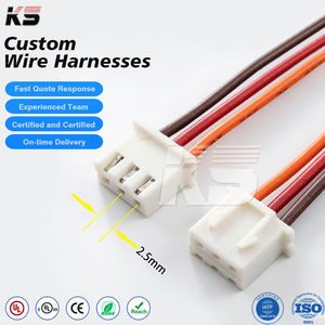 XHP-3 20 Pin 2.5mm Pitch Adapter Wire Harness <b>Cable</b> with PTFE/Nylon/PBT/PVC Insulation for Electronic Applications - Product Image 1