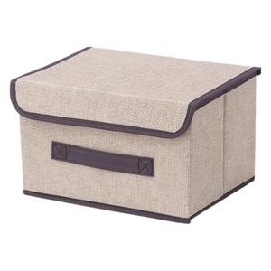 Clothing Organizer Storage Boxes With Lids Foldable Rectangle Beige Green Gray Set For Wardrobe Closet Organization - Product Image 5