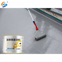 Résistant à l'eau et aux sels Un composant Polyurée Imperméable et anticorrosion Revêtement auto-nivelant Peinture de piscine en polyurée pour toit