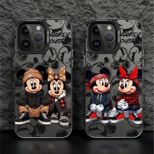 Coque de téléphone portable pour filles, motif dessin animé mignon, impression UV, coque arrière rigide IMD pour iPhone 11 Pro, 12, 13, 14, 15 Plus, 16, 17 Pro Max, vente en gros - Product Image 1