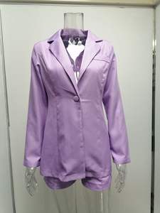 Blazer manches longues pour femmes, vêtement d'extérieur simple, résistant, design <span class=keywords><strong>OL</strong></span>, Slim, coupe basse, mode, décontracté, tempérament - Product Image 2