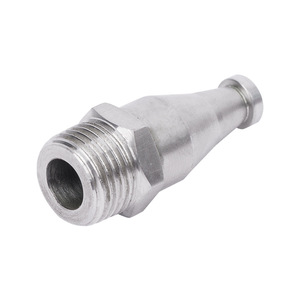 Boquilla de Pulverización Yuzhou Machinery de Acero Inoxidable, Rosca Interna y Externa de 10 mm, Aplicación de Agua, Diseño Industrial - Product Image 1