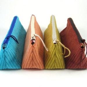 Étui à crayons personnalisé en velours côtelé durable avec fermeture éclair et protection, rangement écologique pour fournitures scolaires et cadeaux - Product Image 2