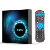 Solución de TV por Internet (IPTV) con decodificador T95 Mali-G31 MP2 Android 10.0 16/32/64 GB smart box