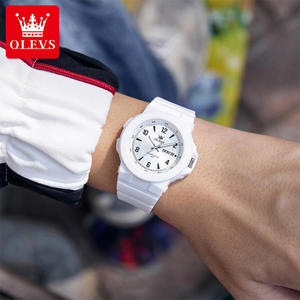 5681 OEM Custom logo Classic Waterproof Student Young Calendar <b>Watch</b> <b>Rubber</b> Strap Sports Luxury Quartz <b>Watch</b> for Man - Product Image 4