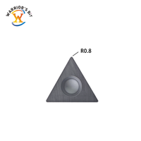 Lame de perçage spéciale Warrior's Bit OEM/ODM en carbure 55HRC revêtue gris clair, insert de finition à rayon pour gravure sur fonte