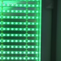 Bandes lumineuses publicitaires LED RGBW à réflexion diffuse, 24V, à film souple, barres lumineuses rigides pour plafond, éclairage pour stores enrouleurs, directement de l'usine