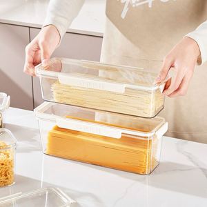 <b>Large</b> Capacity Modern Noodles Coarse Cereals Storage <b>Box</b> Sealed Moisture-proof Food Grade PP Plastic Sustainable Refrigerator- - Product Image 1