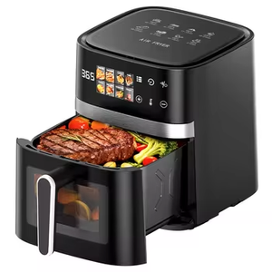 Precios Increíbles: Horno Digital Inteligente con Pantalla Táctil, Freidora de Aire sin Aceite, Antiadherente, con Bandeja, 5.5L 8L - Product Image 2