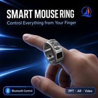   Anneau de souris intelligent OEM personnalisé, contrôleur sans fil portable pour lunettes AR PPT, vidéo courte, navigation web, vente en gros