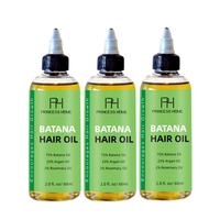 100% Alami 60ml Minyak Batana Honduras Murni Cold Pressed Hadiah Natal Perawatan Intensif untuk Rambut Kering dan Rusak