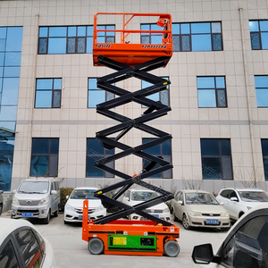 Plataforma de Trabajo Móvil con Elevador de Tijera Autopropulsado de 12m, Precio de Fábrica CE, FZPT1214D, Elevador Hidráulico FZPT1214D - Product Image 4