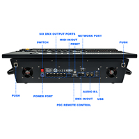 Console d'Éclairage Professionnelle DMX Grand MA 2/3 Avec Flight Case Pour DJ, Discothèques, Bars et Scènes
