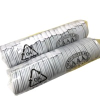 Cable de Datos USB Tipo-C de Carga Rápida PD de 20 W y 3 A, con Cubierta de TPE, Trenzado de Nailon, Conductor de Cobre Puro, 1 m, para Cámara