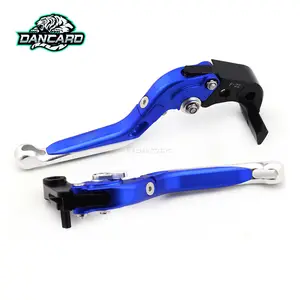 DANCARO Motorcycle Brake Lever Full CNC Aluminum Alloy Clutch Foldable Levers For YAMAHA YZF R1 R3 R6 R15 R25 Customization