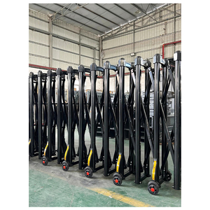 공장 맞춤형 스테인리스 스틸 접이식 가드레일 교통 차단기 도매 야외 격리 울타리 도로 공원용 - Product Image 2