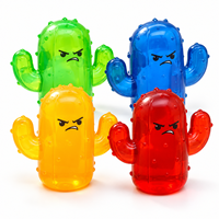 Jouet anti-stress Squishy Cactus en colère à montée lente en maltose