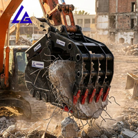 Godet hydraulique à pince NM500 de 1,0 m³ pour excavatrice de 20-30 tonnes (320, 330) – Idéal pour les secours en cas de catastrophe et les interventions d'urgence
