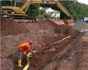 Cinta de advertencia detectable con LLDPE + acero inoxidable + Material OPP 100um de espesor para líneas de cable subterráneas - Product Image 6