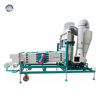 Nettoyeur de grains propre à l'usine Machine de nettoyage de graines de soja de riz d'arachide Machine de traitement des grains Machine de tri de sésame