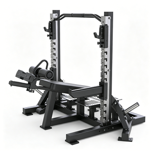 Máquina Smith Multiusos, Rack de Sentadillas Combinado con Power Cage, Equipo de Gimnasio en Casa, Rack Smith Multifunción con Seguridad - Product Image 5