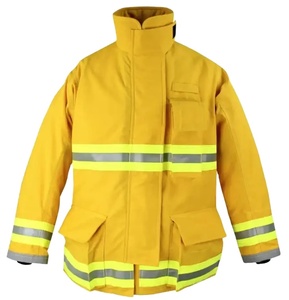 Nomexアラミド消防スーツ消防士用消防士ユニフォームEN4694層3M反射ストリップNFPA1971 - Product Image 4