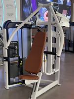 Machine de presse pectorale assise Mpks CXY40 à charge de plaques en acier avec fonctions réglables pour l'entraînement des pectoraux