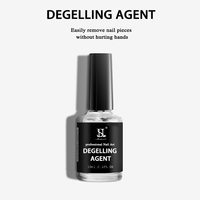 Dissolvant de colle à ongles HS 10ml, Dissolvant d'adhésif pour strass, SANS HEMA TPO MEHQ, Non toxique, Vegan, Flacon, Designer français, DIY