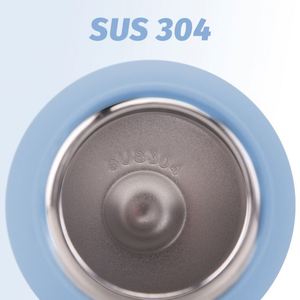 Gourde isotherme grande capacité 1L en acier inoxydable à large ouverture, portable, avec paille et poignée de transport pour le sport et les clubs - Product Image 4