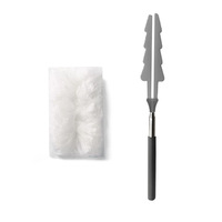 Plumeau de nettoyage jetable extensible violet en tissu non-tissé Cross-B