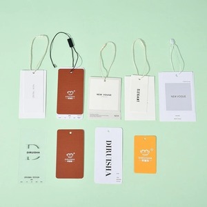 Free Design Simple Style Custom Design Clothing Garment Paper <strong>Hang</strong> <strong>Tag</strong> with <strong>String</strong> <strong>for</strong> Fashion Clothing - Product Image 5