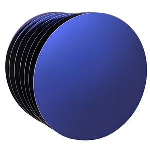 Gaufrettes à couche mince de nitrure de silicium à faible perte 2-12 pouces gaufrettes de nitrure de silicium Si3N4 substrats de <span class=keywords><strong>plaquette</strong></span> céramique de nitrure de silicium - Product Image 2