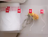 Sac à Thé Vide en Nylon OEM DIY, Maille de Soie Fantaisie, Meilleur, avec Étiquette, en Rouleau