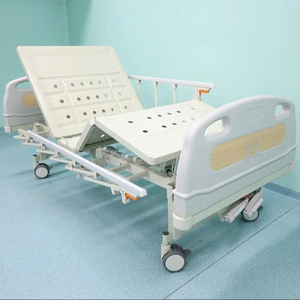 Медицинская кровать LK-B2 с 2 регулируемыми секциями, с медицинским матрасом, для интенсивной терапии и ухода за пациентами - Product Image 1