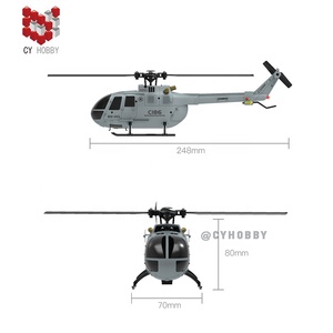 Cyhobby-<span class=keywords><strong>mini</strong></span> hélicoptère RC 6G à quatre voies à simple pagaie sans ailerons à hauteur fixe - Product Image 4