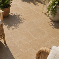 Carreaux de patio en porcelaine vintage française 600x1200mm, antidérapants, résistants aux acides, carreaux de jardin, carreaux anciens, revêtements de sol pour restaurants et hôtels