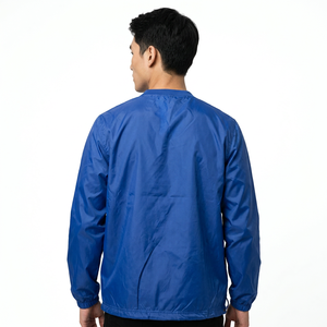 Veste coupe-vent unisexe en polyester respirante, imperméable, col montant, pour enfants et adultes - Product Image 2