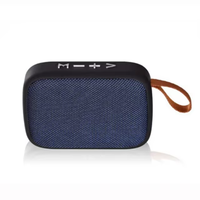 Mini haut-parleur sans fil portable en tissu pour l'extérieur, subwoofer sans fil pour le camping, petit haut-parleur de poche portable pour les voyages