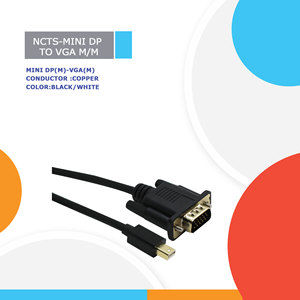 <span class=keywords><strong>Mini</strong></span> <span class=keywords><strong>Displayport</strong></span> Dp <span class=keywords><strong>a</strong></span> <span class=keywords><strong>Vga</strong></span> 0,5 M 1m 2m 3M Cable macho <span class=keywords><strong>a</strong></span> macho 1080p cable - Product Image 2