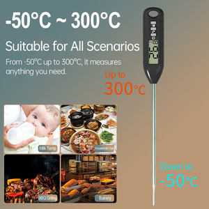 <span class=keywords><strong>Thermomètre</strong></span> alimentaire numérique <span class=keywords><strong>électronique</strong></span> avec capteur haute précision, <span class=keywords><strong>thermomètre</strong></span> <span class=keywords><strong>professionnel</strong></span> pour la cuisine et le barbecue - Product Image 4
